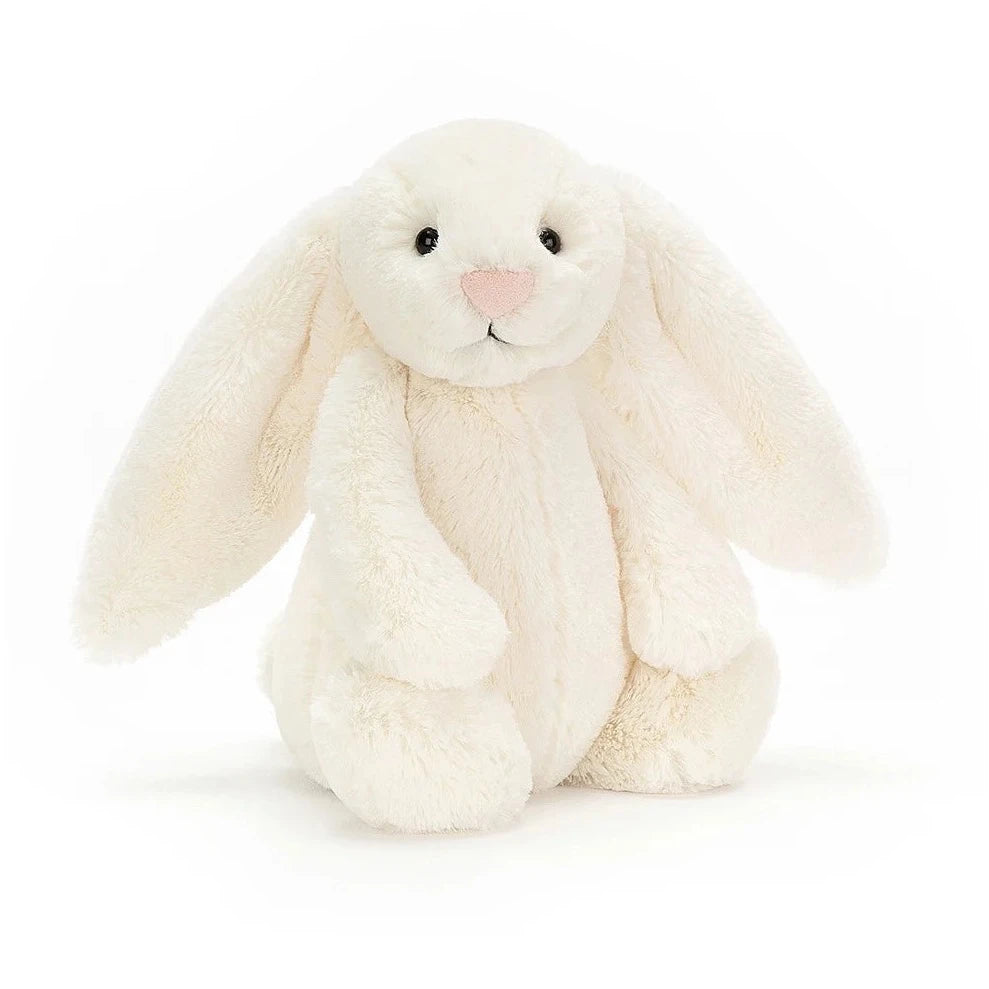 cream bunny stuffed animal 