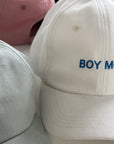 Boy Mom Embroidered Cap