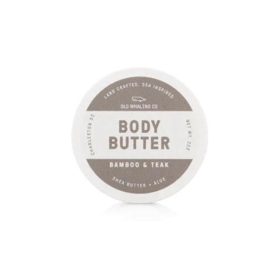 gray and white round container for body butter