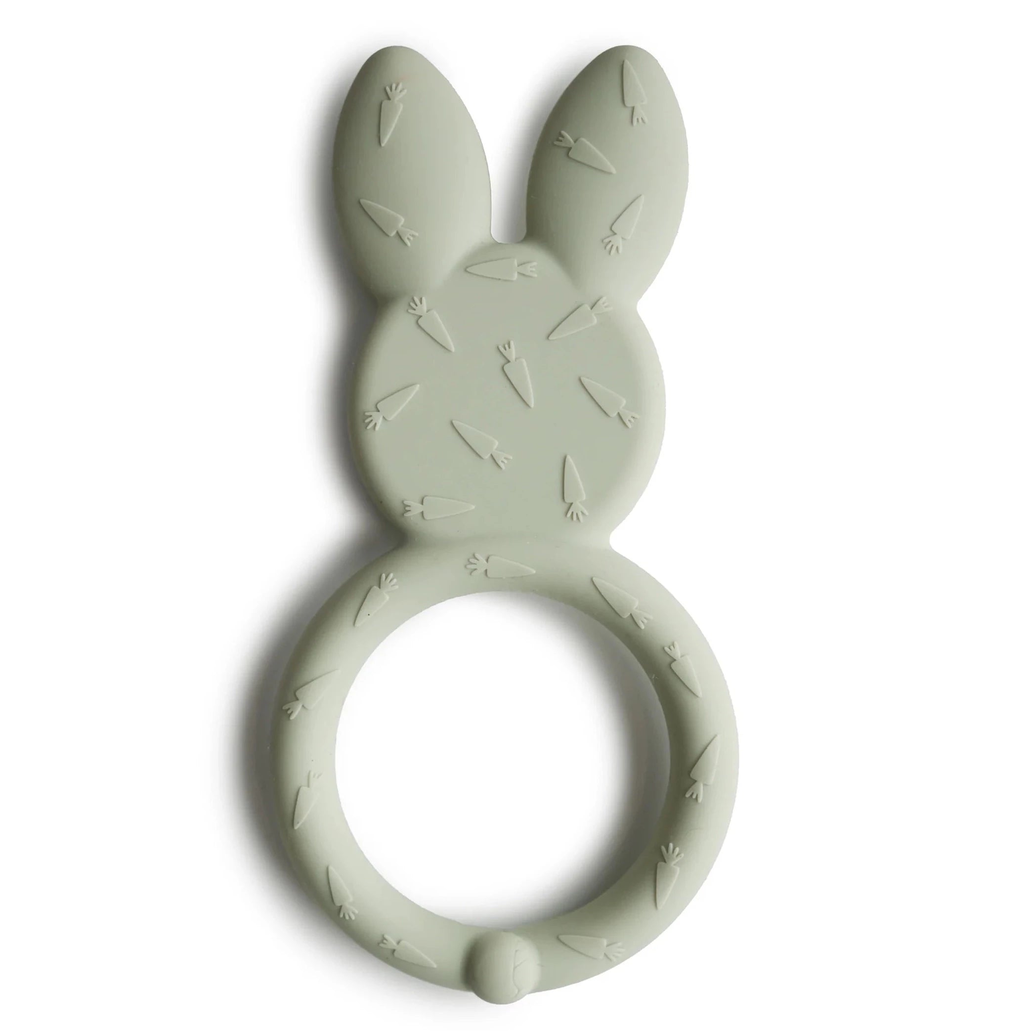 back of bunny shaped teether