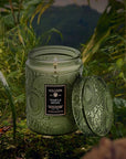 Temple Moss Medium Glass Jar Candle - BOXFOX