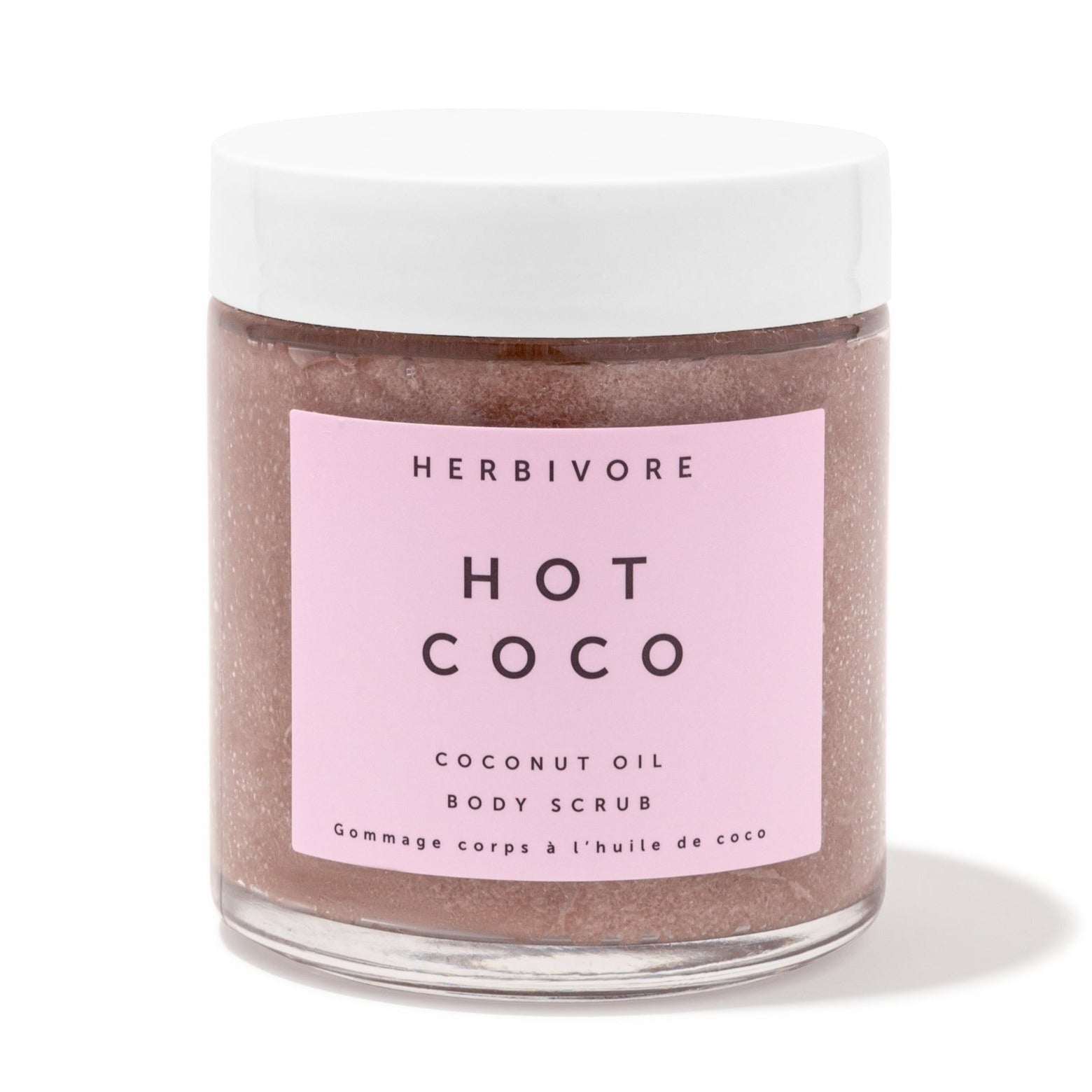 HOT COCO Scrub by Herbivore on a white background