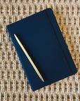 Matte Black Medium Notebook with Strap
