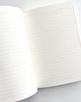 Almond Vegan Leather Medium Notebook