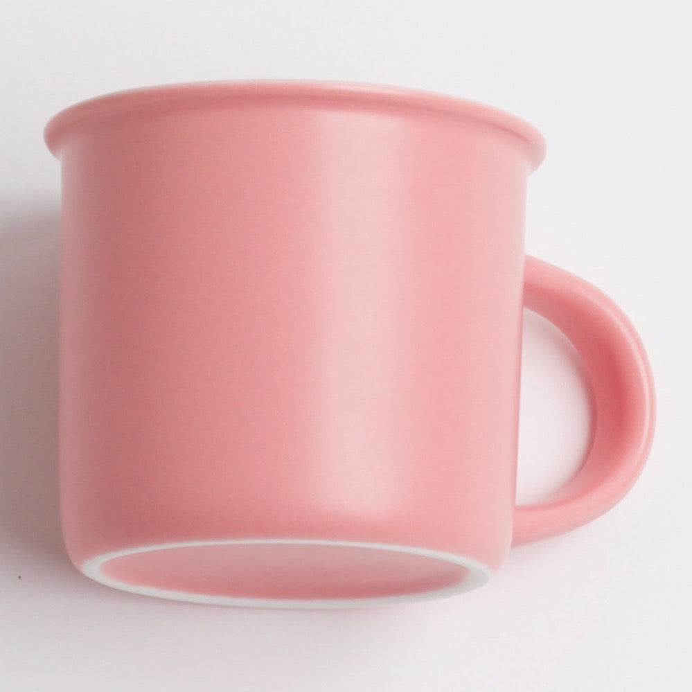 Matte Pink Ceramic Mug