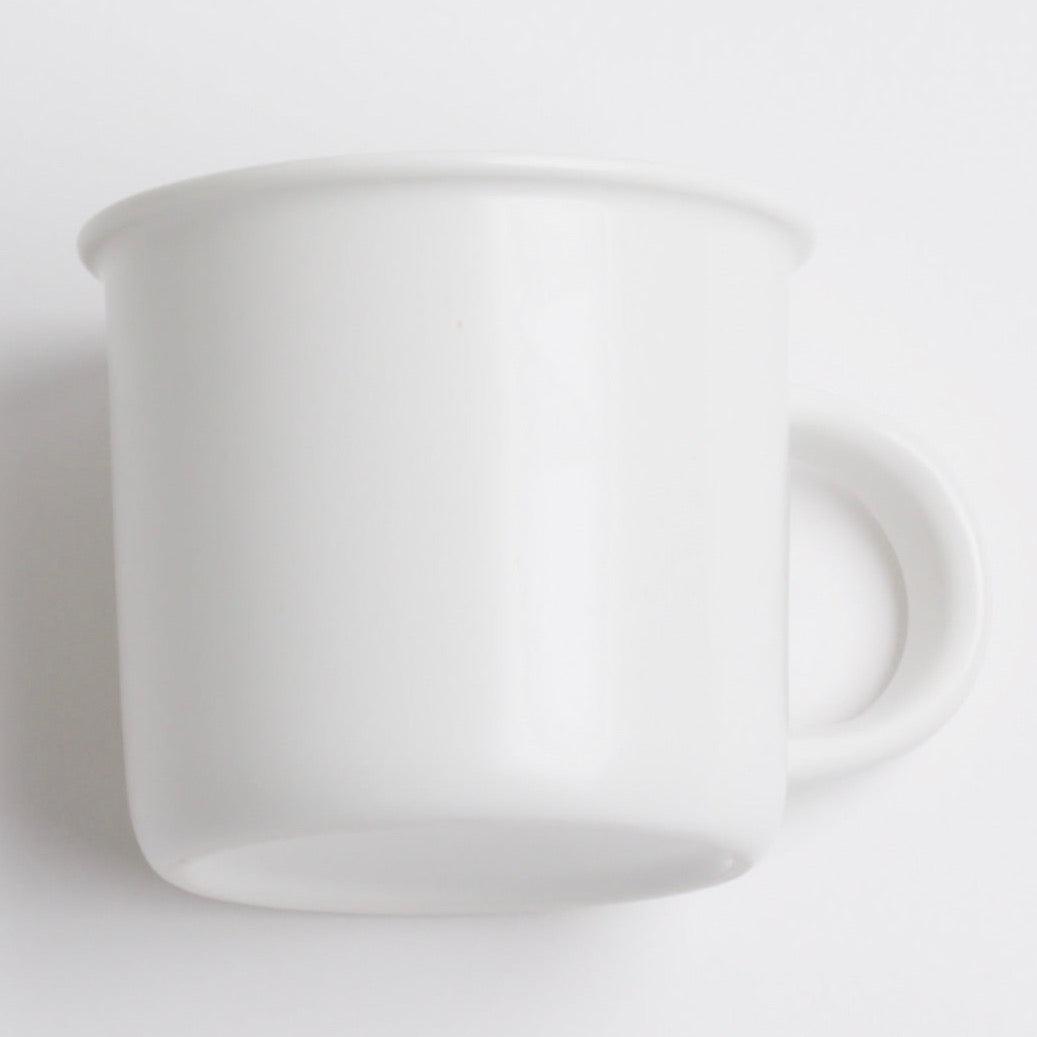 Matte White Ceramic Mug