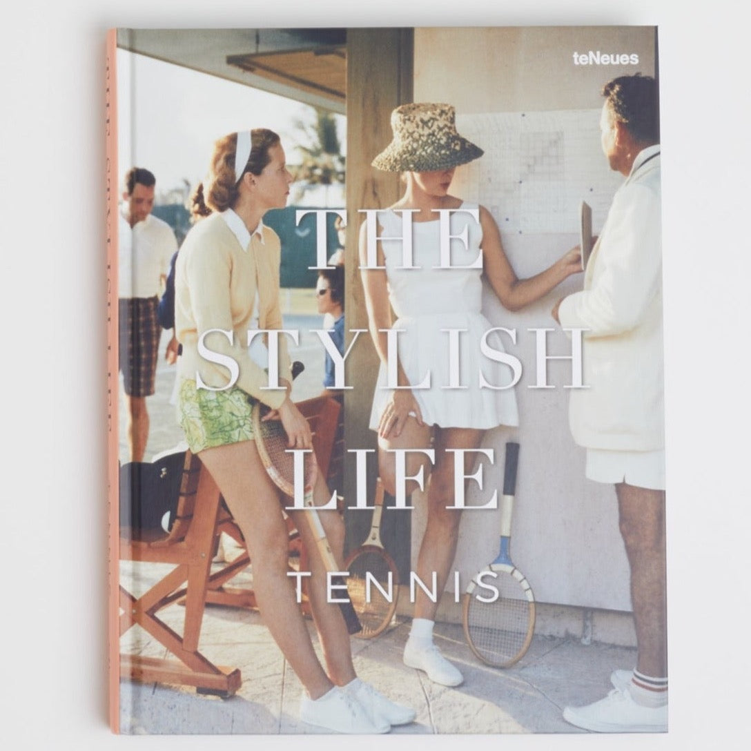 The Stylish Life: Tennis front cover on white background.