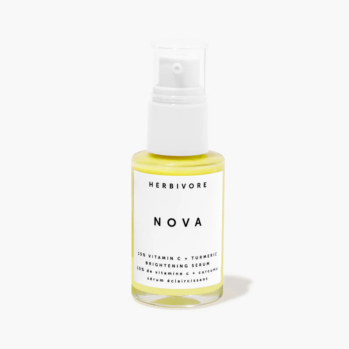 Yellow Nova Brightening Serum in bottle