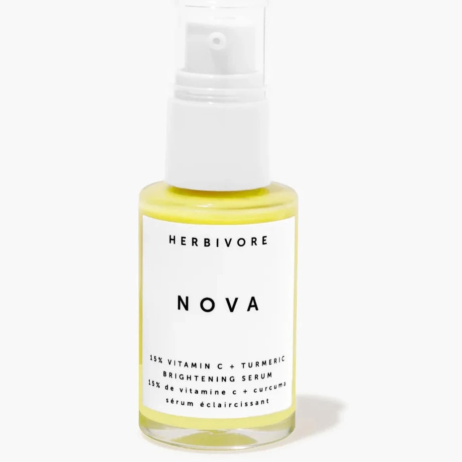 Yellow Nova Brightening Serum in bottle