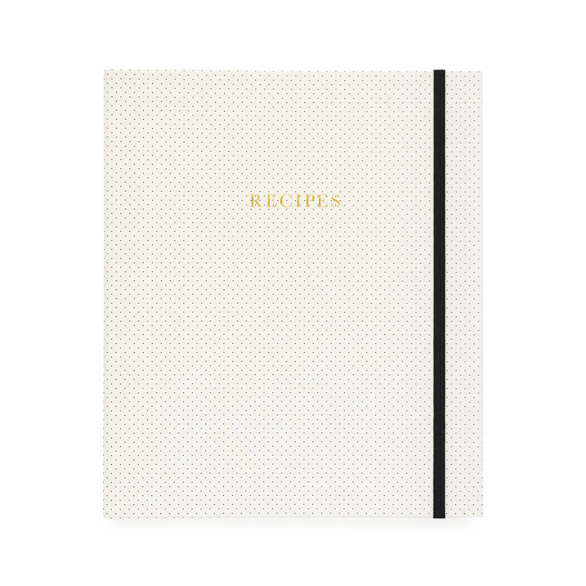 Spotted Recipe Book on white background