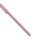 Pink pen on a white background