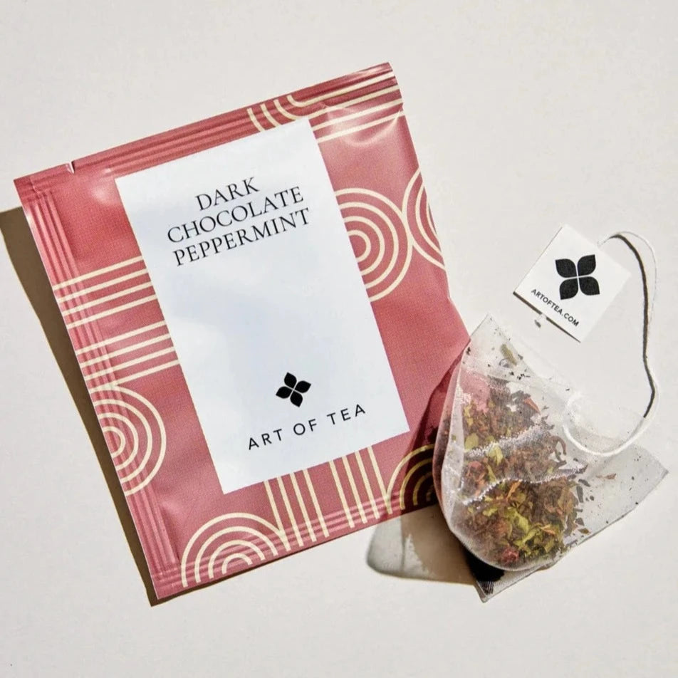 Dark Chocolate Peppermint Tea Sachet - BOXFOX