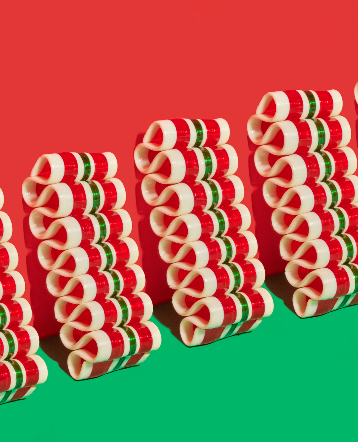 Natural Peppermint Ribbon Candy