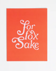 For Fox Sake Card Pack | Set of 8