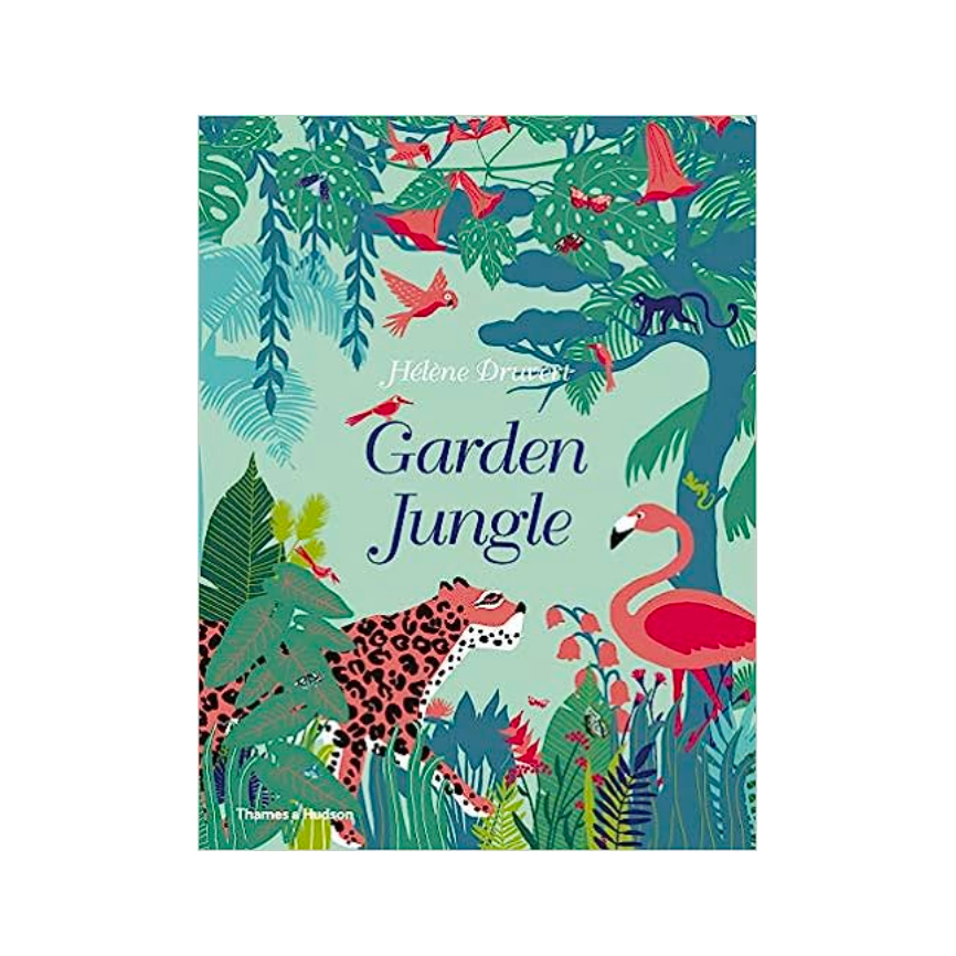 Garden Jungle book with animals on it