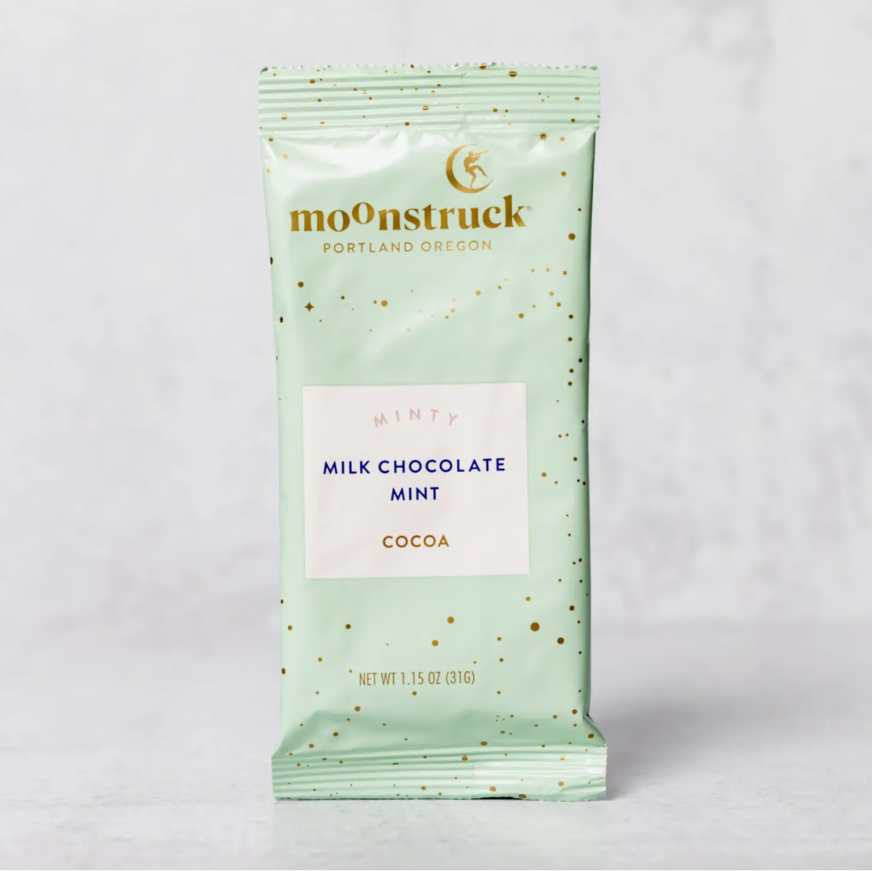 Minty: Mint Milk Chocolate Hot Cocoa Single Serving Pouch