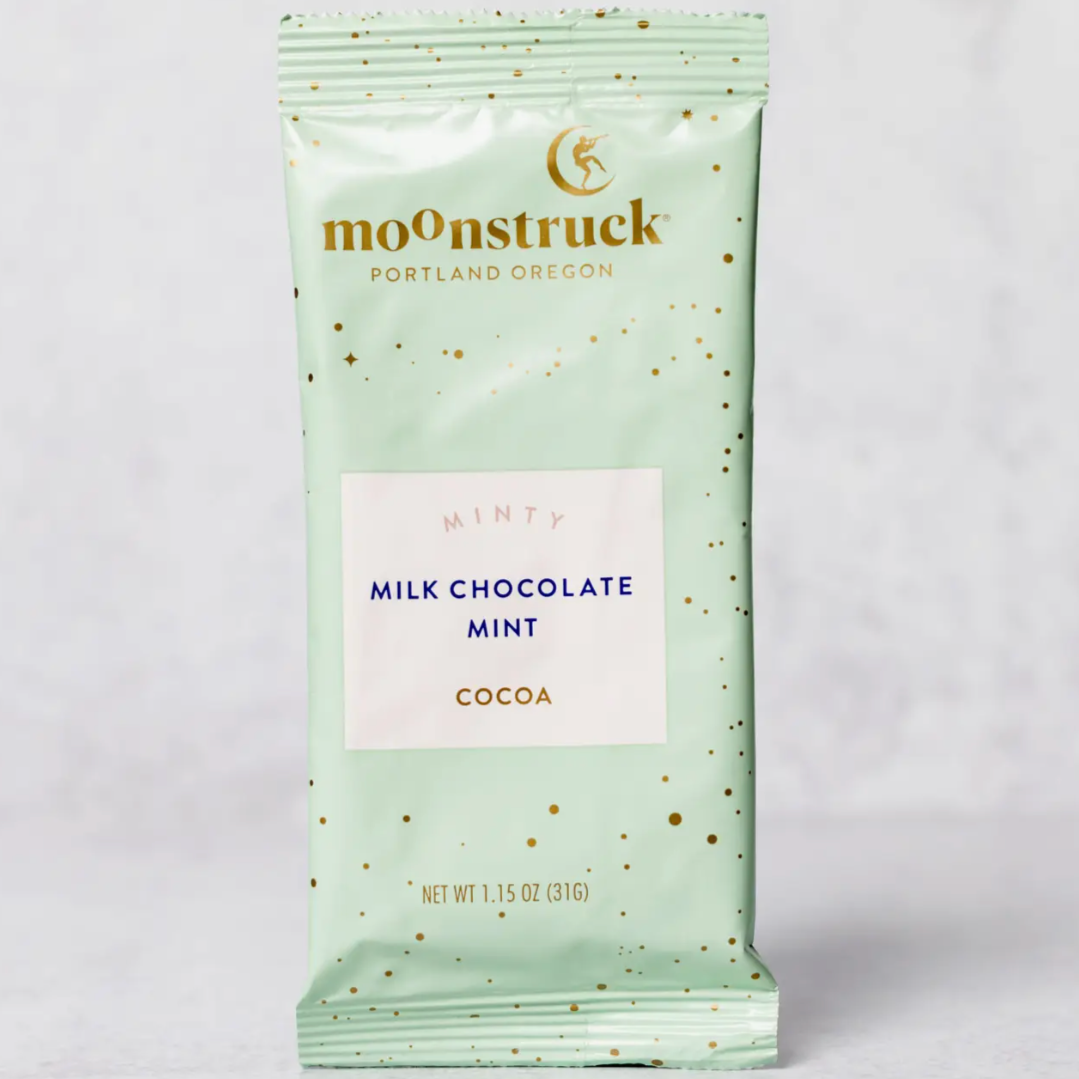 Minty: Mint Milk Chocolate Hot Cocoa Single Serving Pouch - BOXFOX