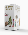 california gummy bear box on white background