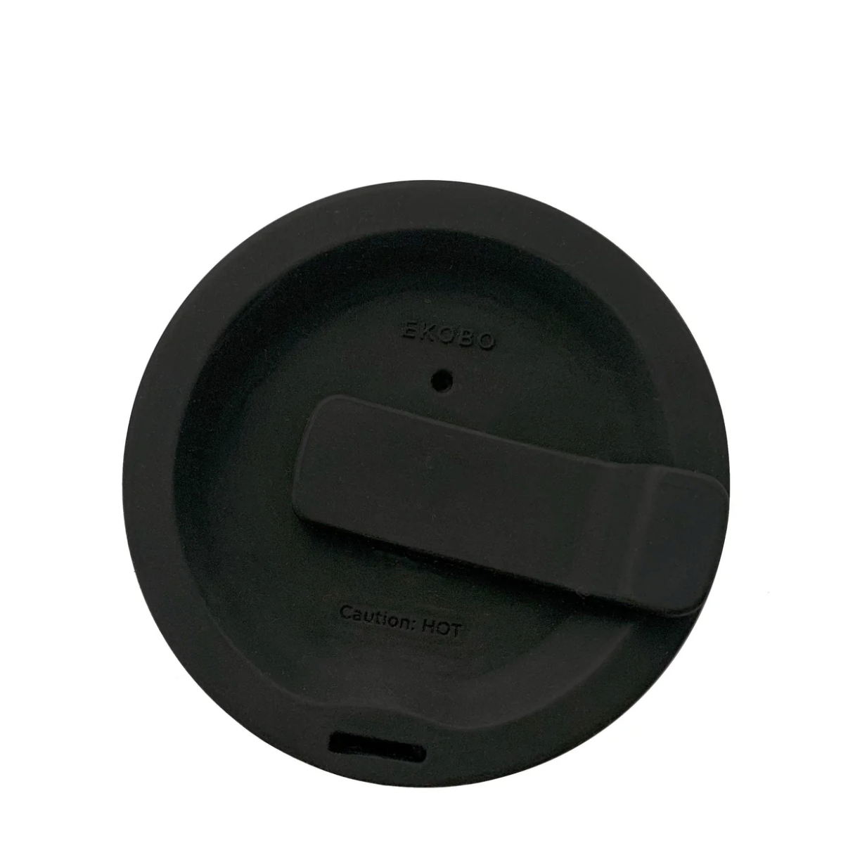 Black rubber cap with 'Exo' branding on a white background