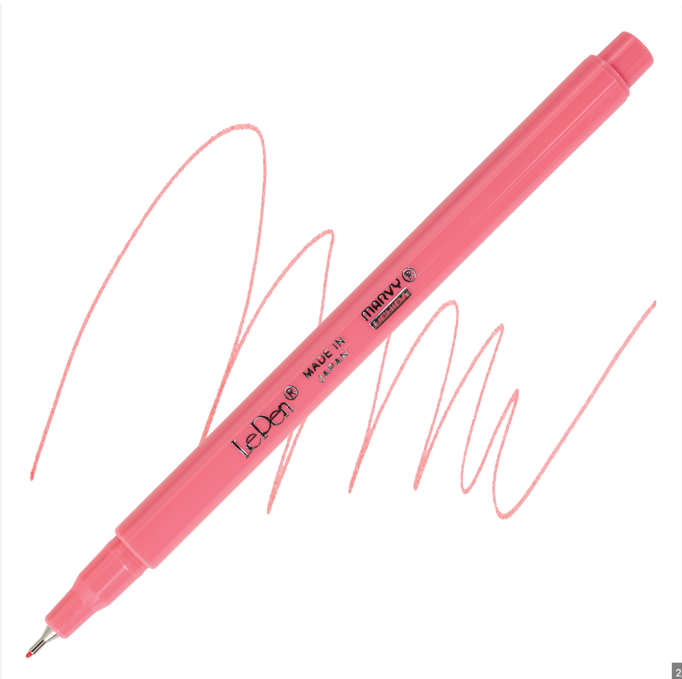 Coral Pink Pen