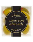 sugarfina olive martini almonds on a white background