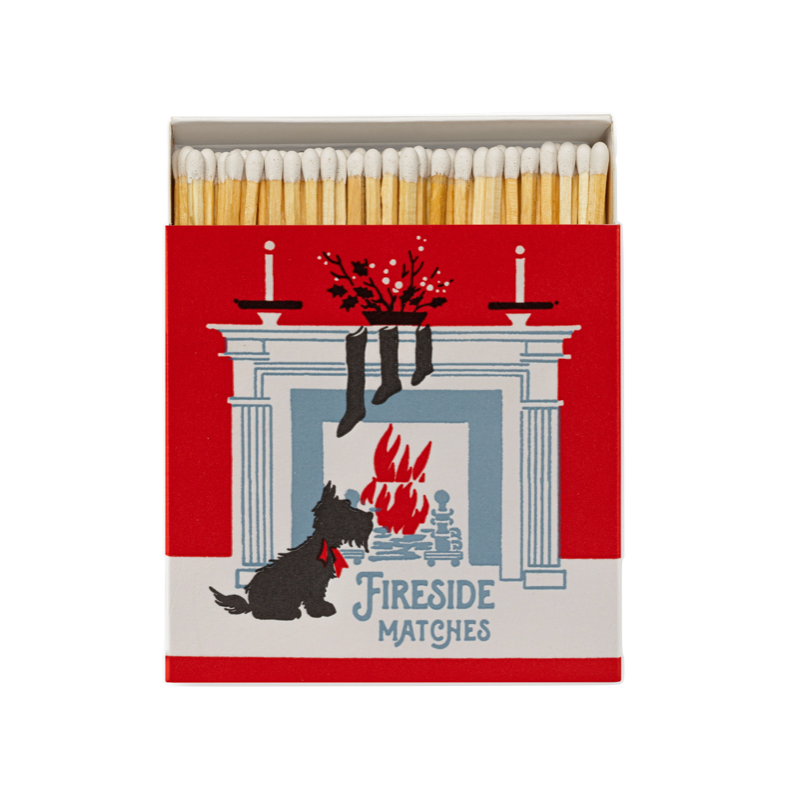 fireside matches on a white background