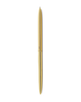gold bullet pen on a white background