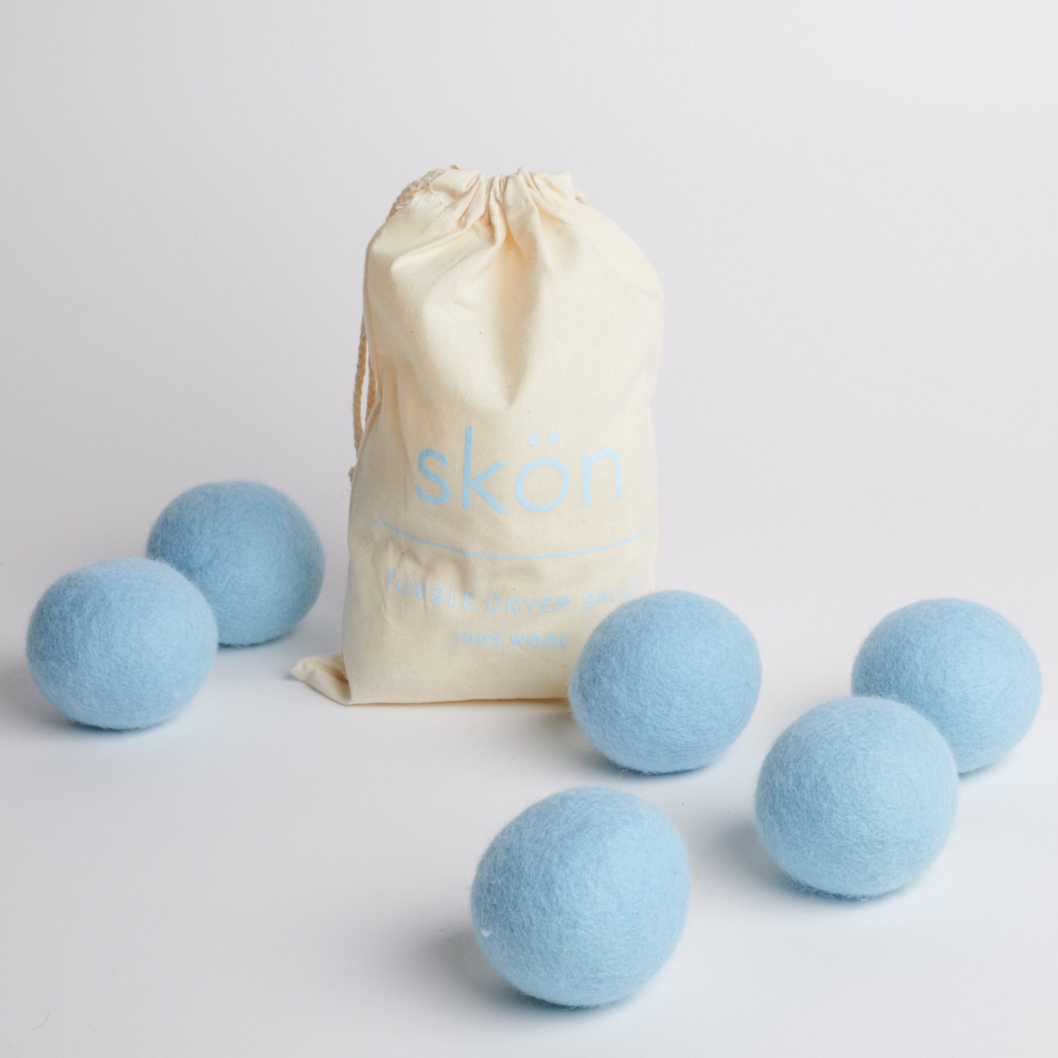 Wool Dryer Balls - Pack of 6