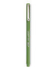 Portable lamp with wooden handle on a white background