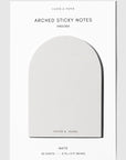 cloth and paper arched sticky notes angora