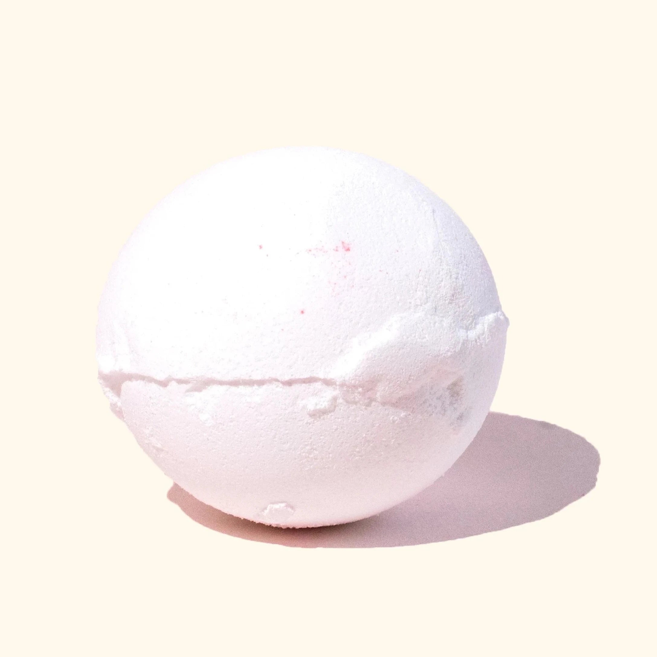 white bath bomb