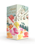 Box of California Gummy Bears with colorful design on a white background