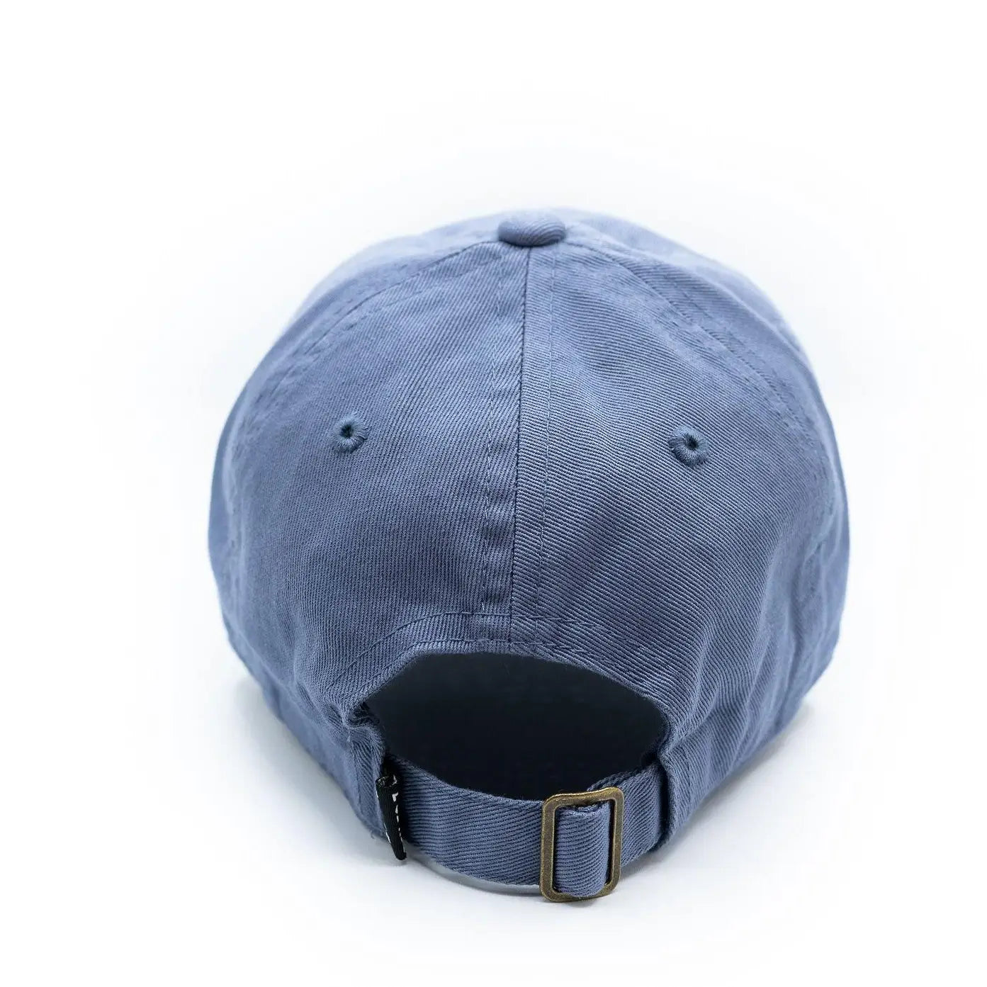 Blue baseball cap on a white background