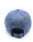 Blue baseball cap on a white background