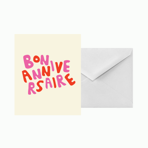 Bon Anniversaire (Happy Birthday) Card PackBOXFOX | BOXFOX