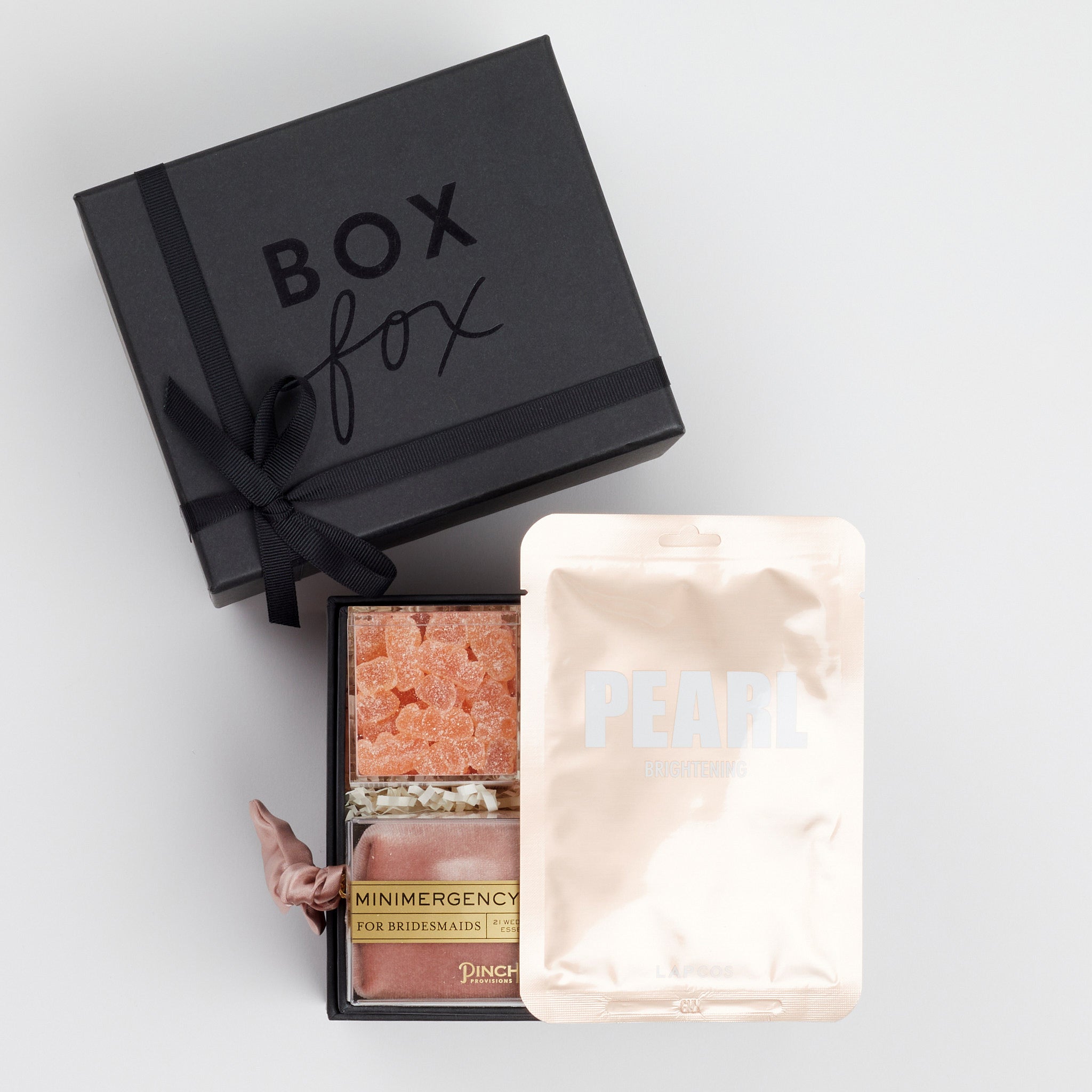 Bridesmaid Makeup Bag Gift Box - Savory Thoughts Shop