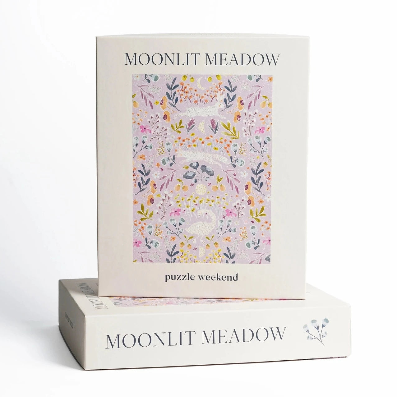 Cream Moonlit Meadow Puzzle Box