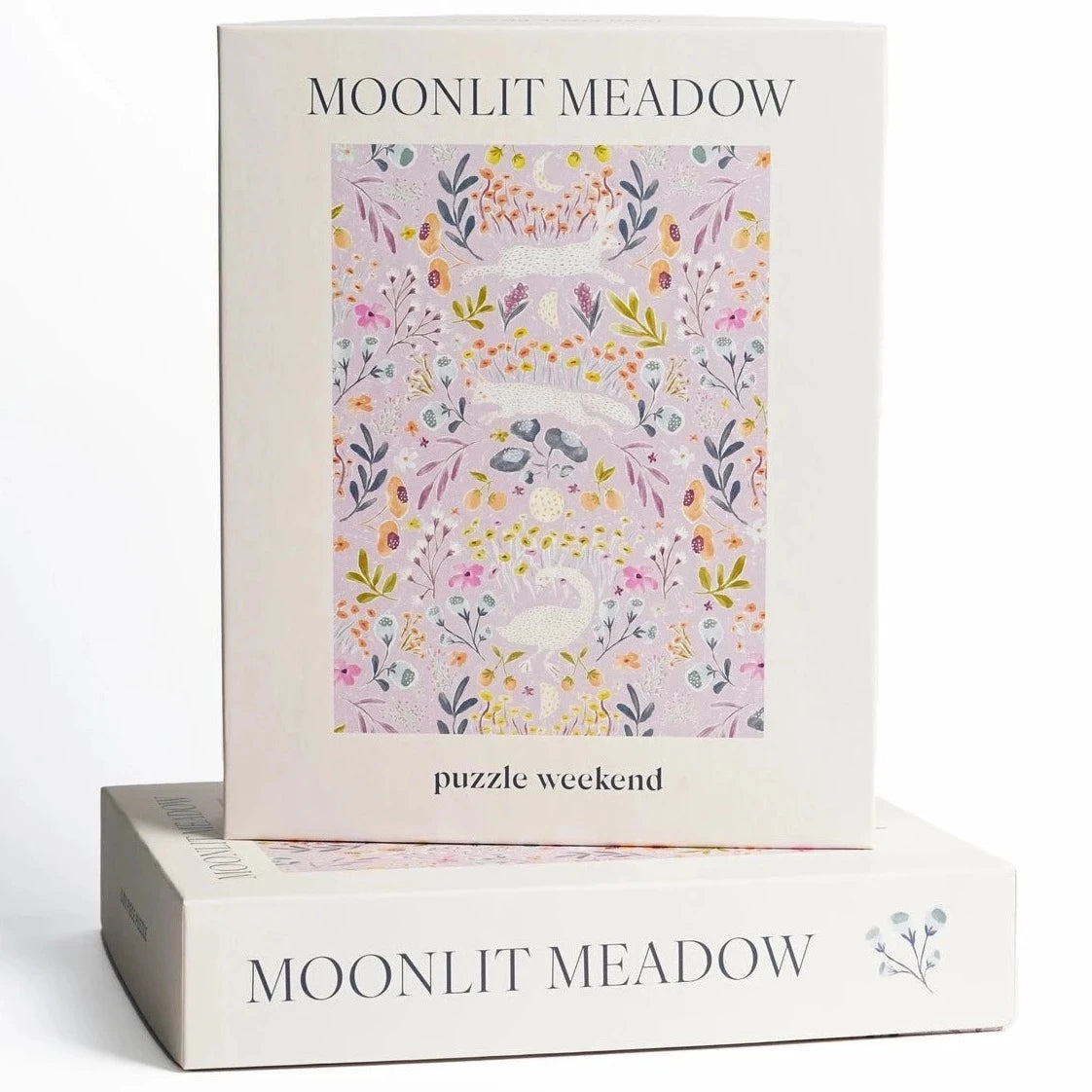 Cream Moonlit Meadow Puzzle Box