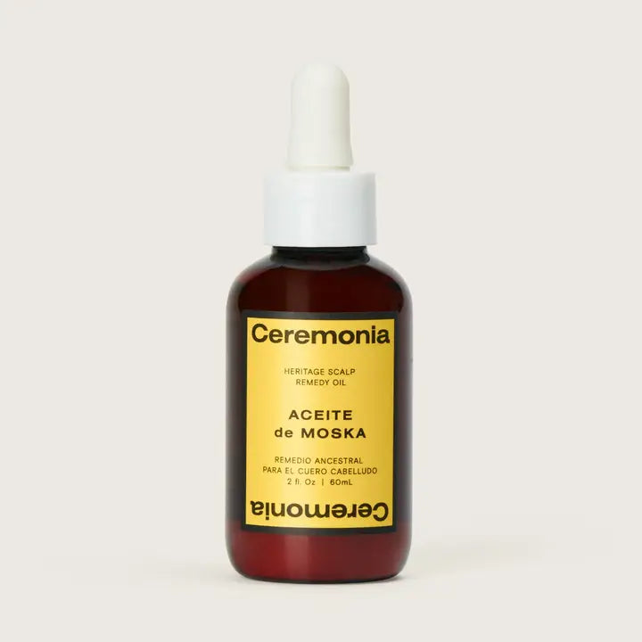 Ceremonia oil on a white background