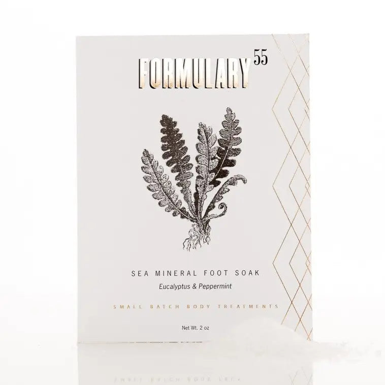formulary 55 foot soak on a white background