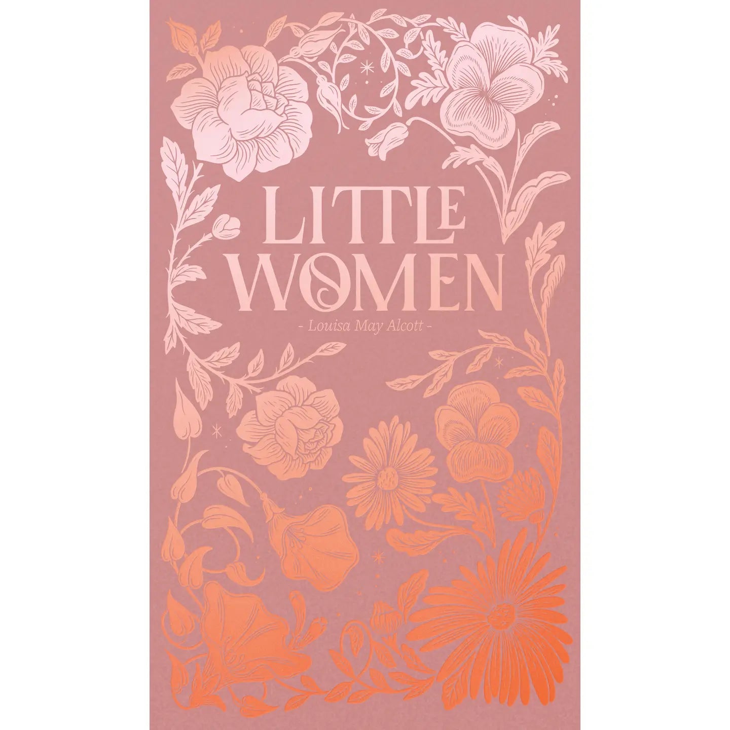 Little women book on a white background