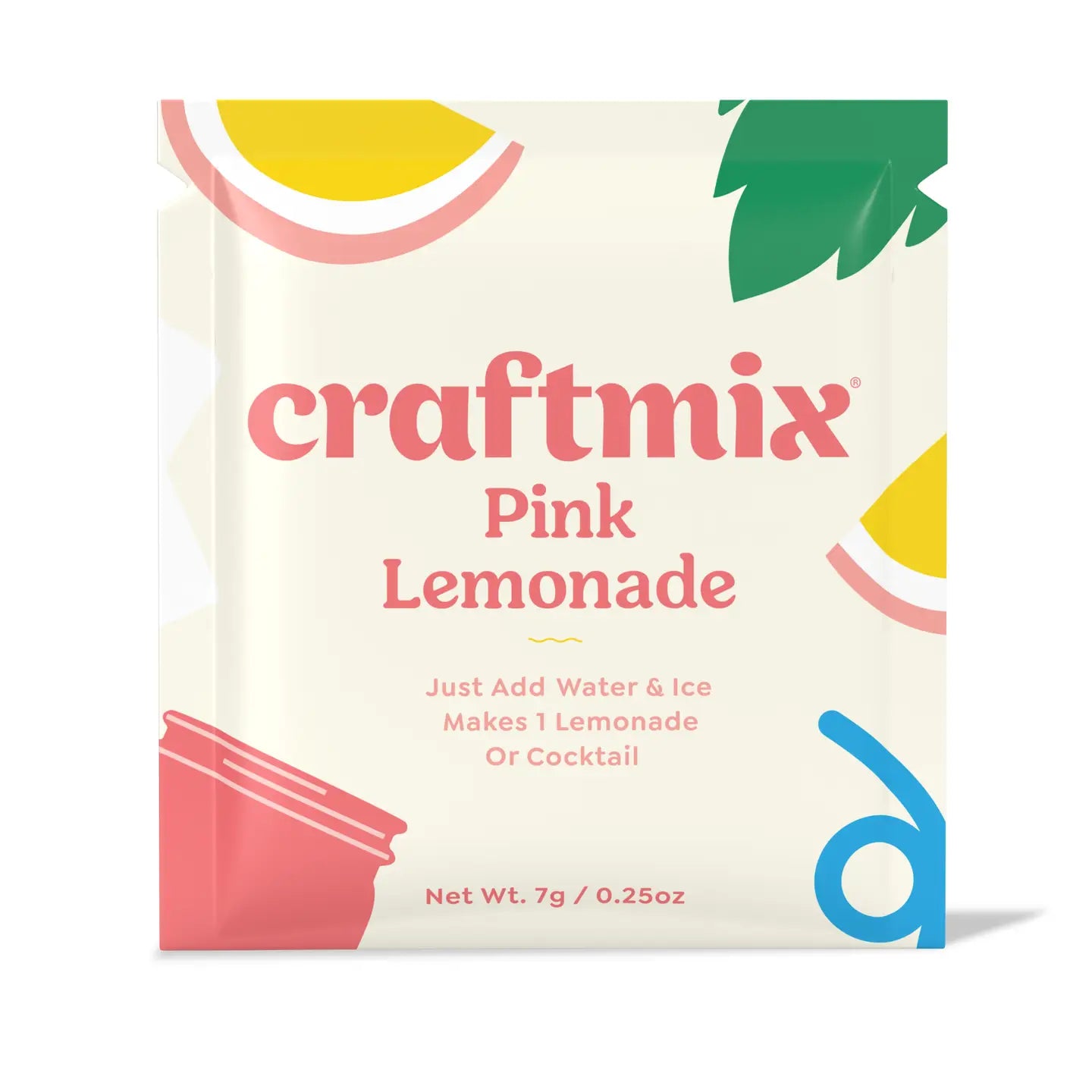craftmix Pink Lemonade package on a white background