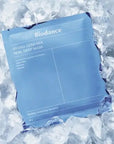 Biodance hydro cera-nol real deep mask on a bed of ice cubes