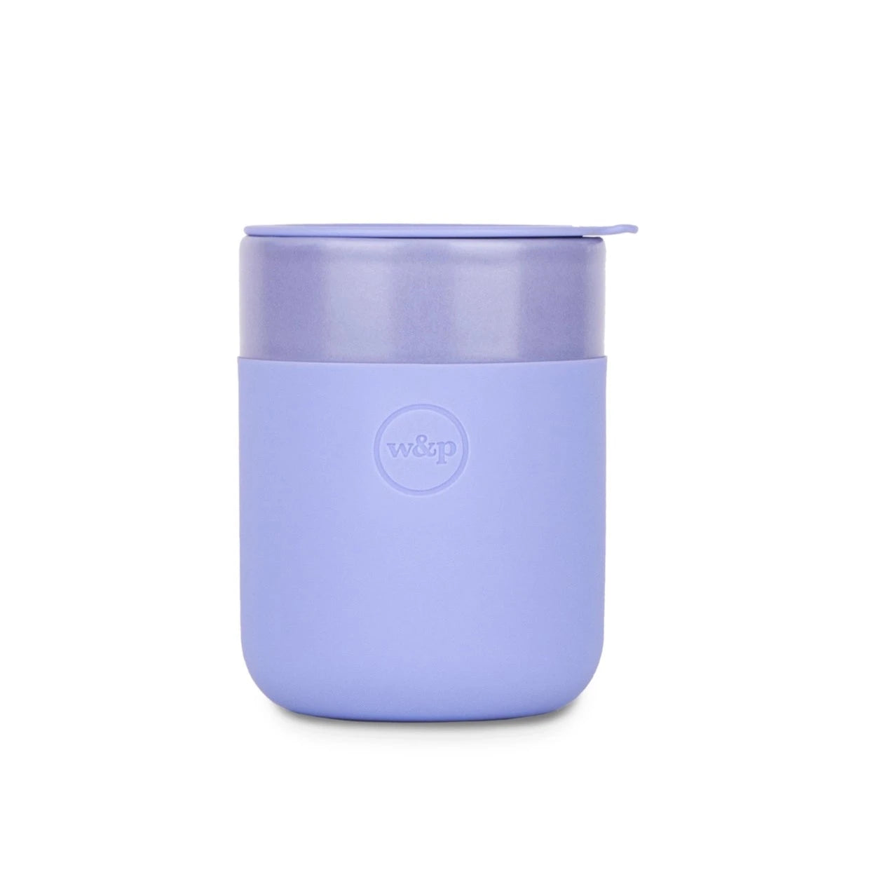 lavender ceramic mug
