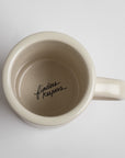 mug with "finders keepers" written inside in cursive