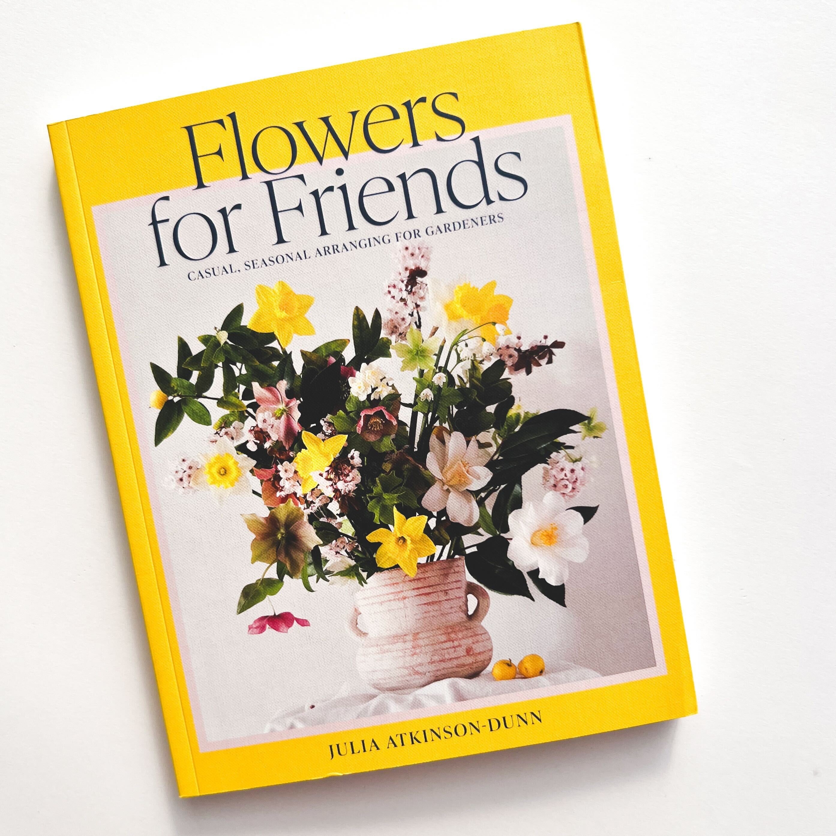 Flowers for Friends Yellow book cover
