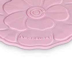 Pink flower-shaped product with 'Bumkins' branding on a white background