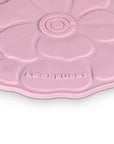 Pink flower-shaped product with 'Bumkins' branding on a white background