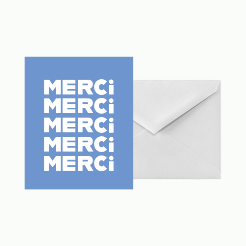 Merci Card Pack | Set of 8 - BOXFOX