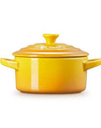 le creuset nectar cocotte on a white background